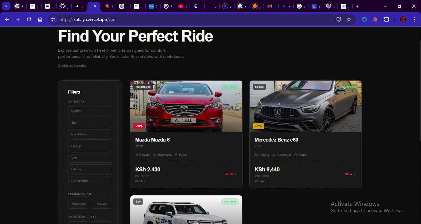 Kahaya — Smart Car Rental & Fleet Management Platform preview 11