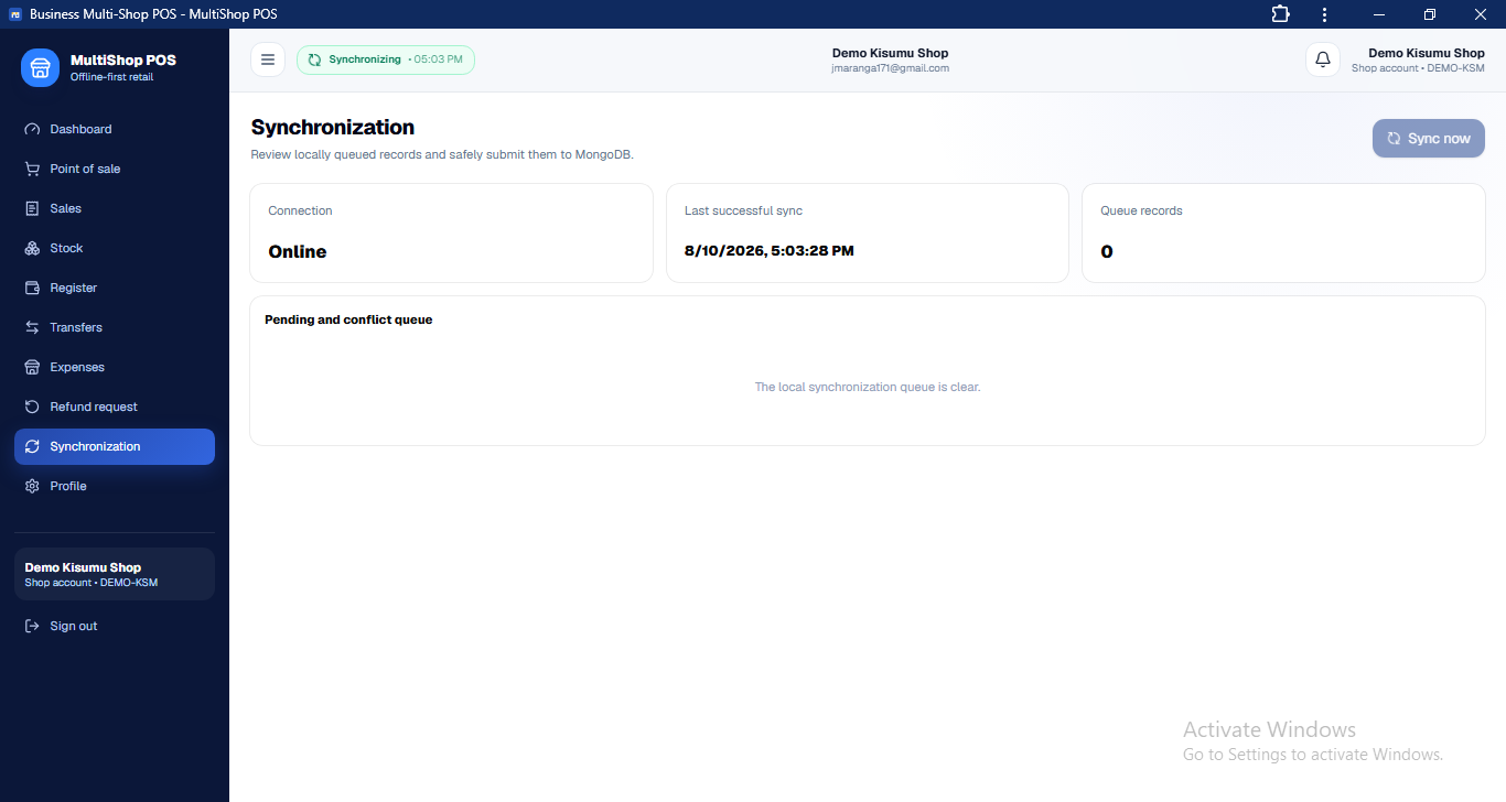 MultiShop POS Multi-Store Retail Management Platform preview 2