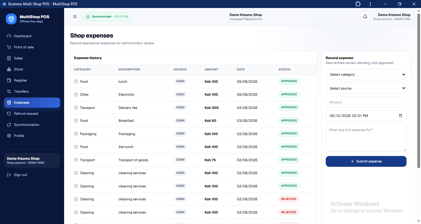 MultiShop POS Multi-Store Retail Management Platform preview 4