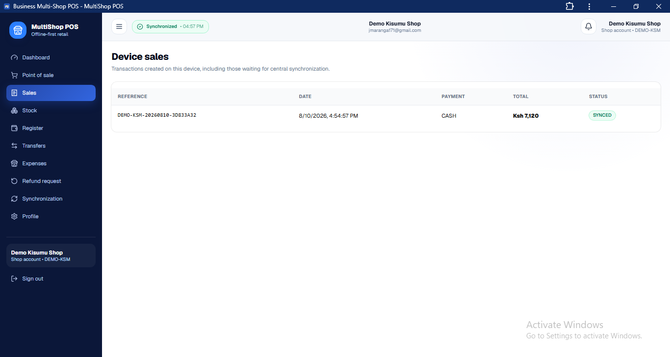 MultiShop POS Multi-Store Retail Management Platform preview 8