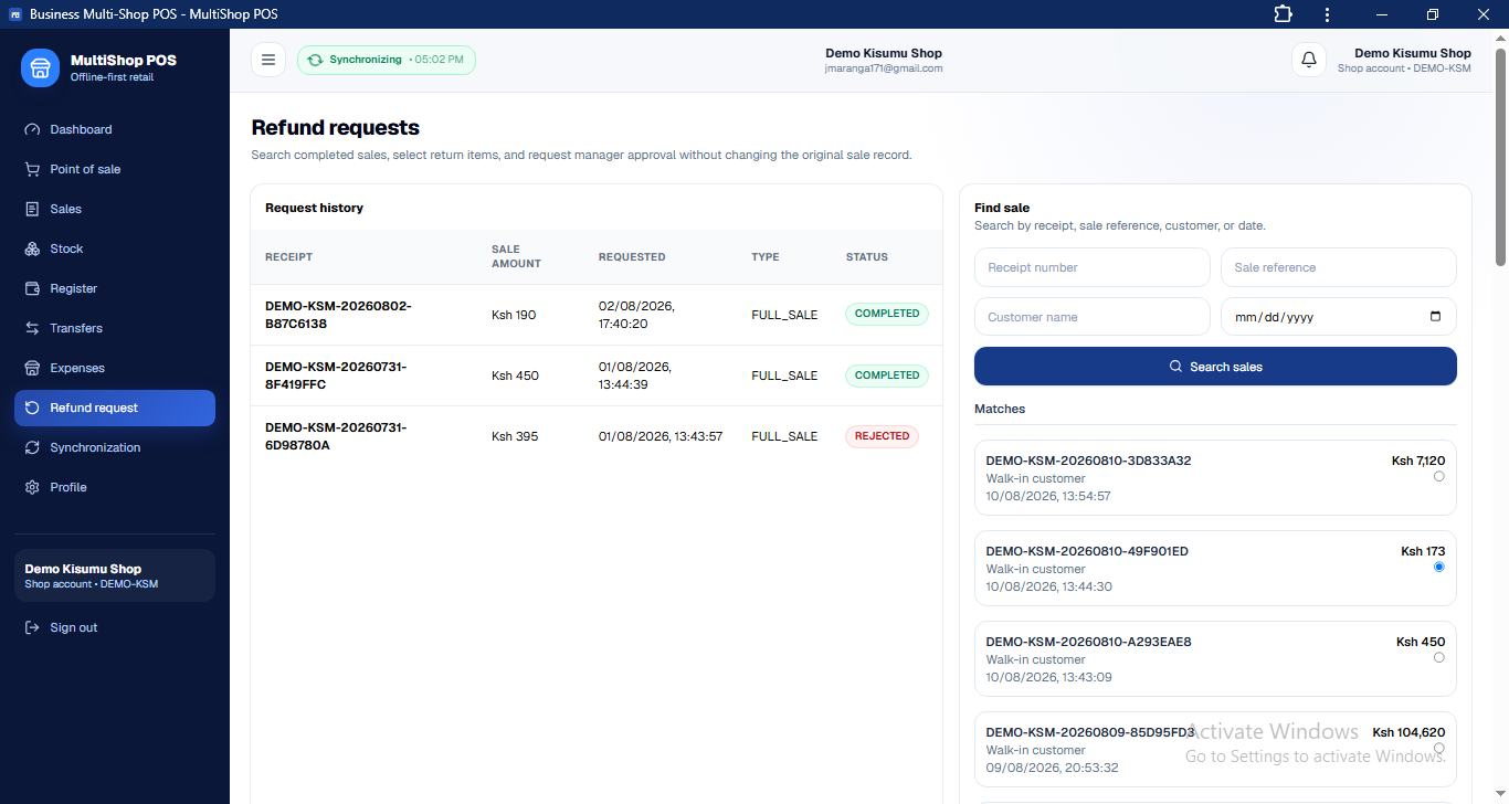 Complete Point-of-Sale & Multi-Shop Business Management System preview 21