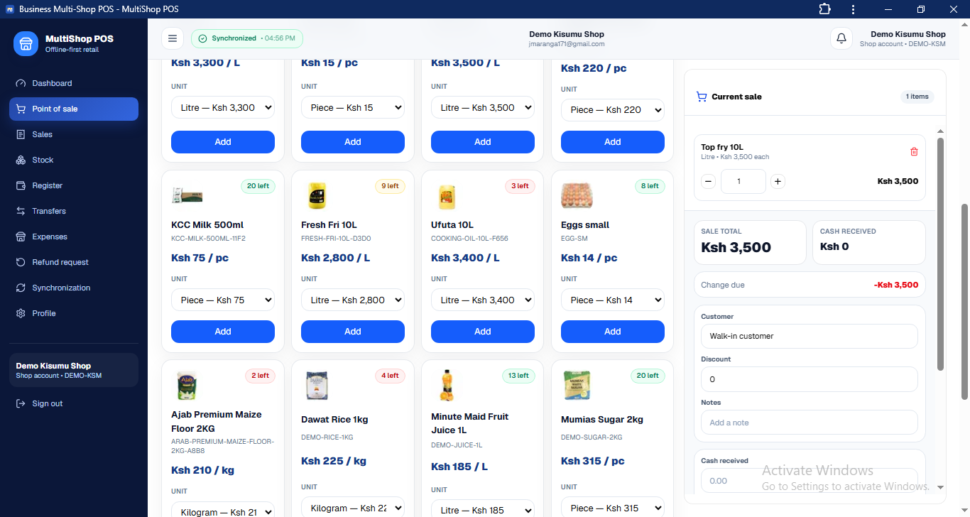 Complete Point-of-Sale & Multi-Shop Business Management System preview 27