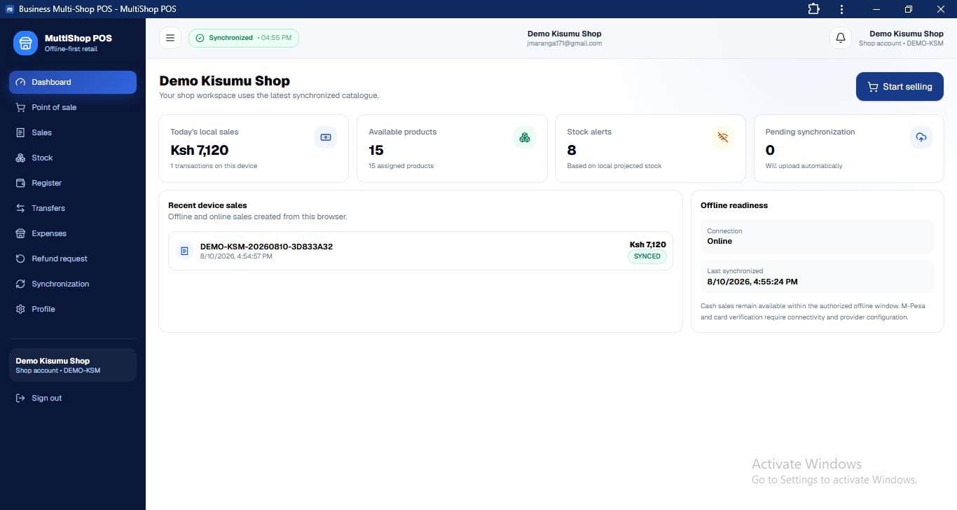 Complete Point-of-Sale & Multi-Shop Business Management System preview 28