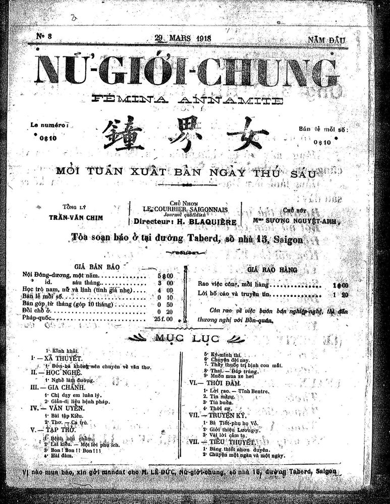 Women's Bell, Volume 8