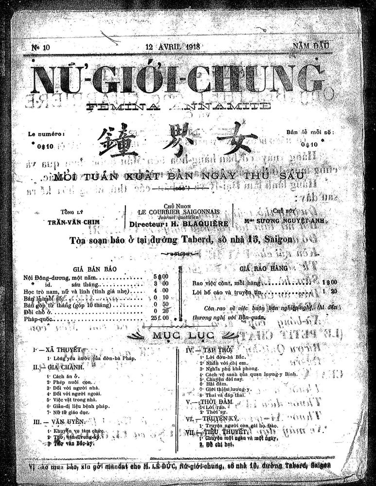 Women's Bell, Volume 10