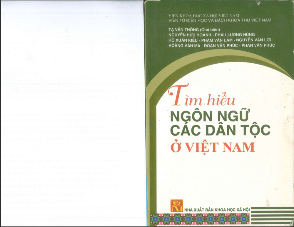 Tìm hiểu Ngôn ngữ các Dân tộc ở Việt Nam