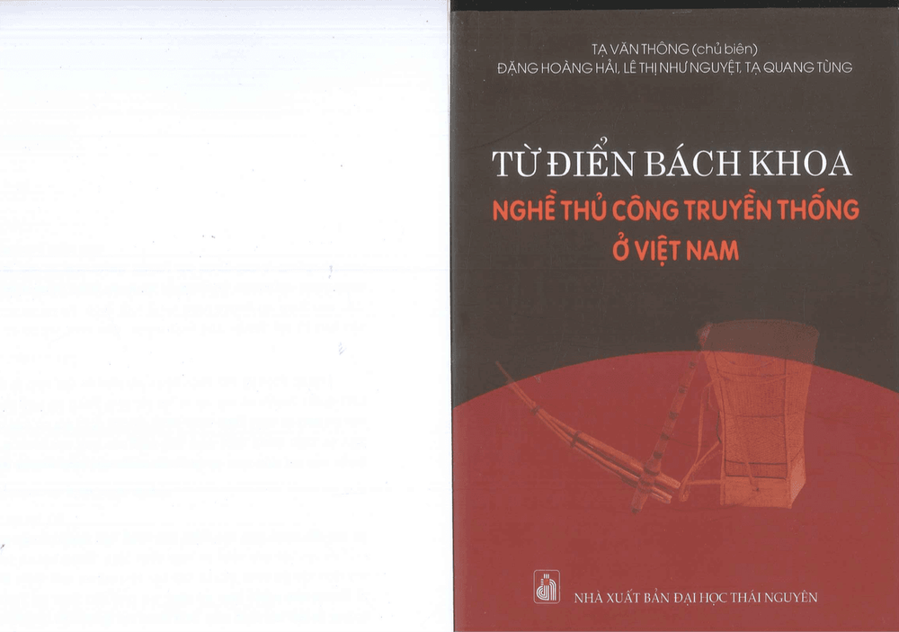 Từ điển Bách khoa Nghề thủ công Truyền thống ở Việt Nam