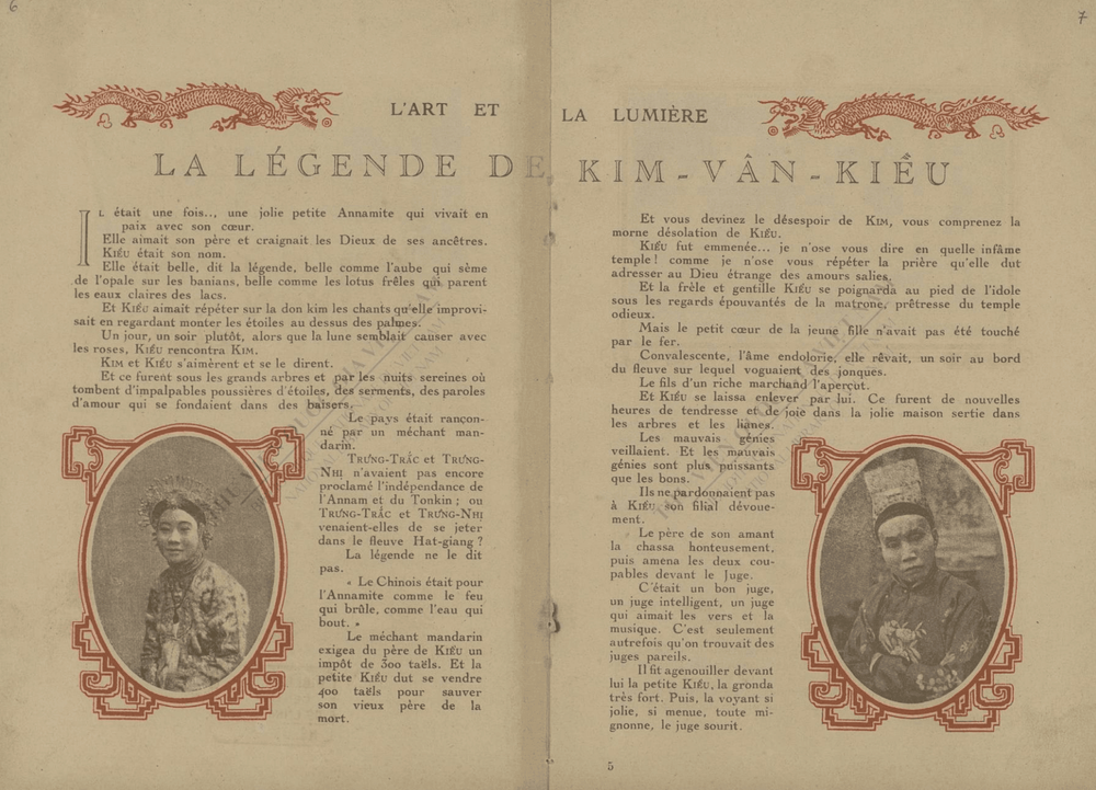 Tóm tắt Truyện Kiều trong "Kim Vân Kiều, Truyện An Nam"