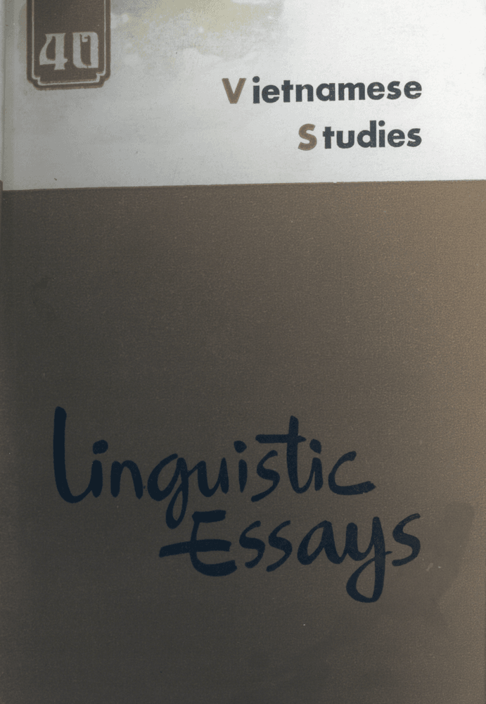 Linguistic Essays