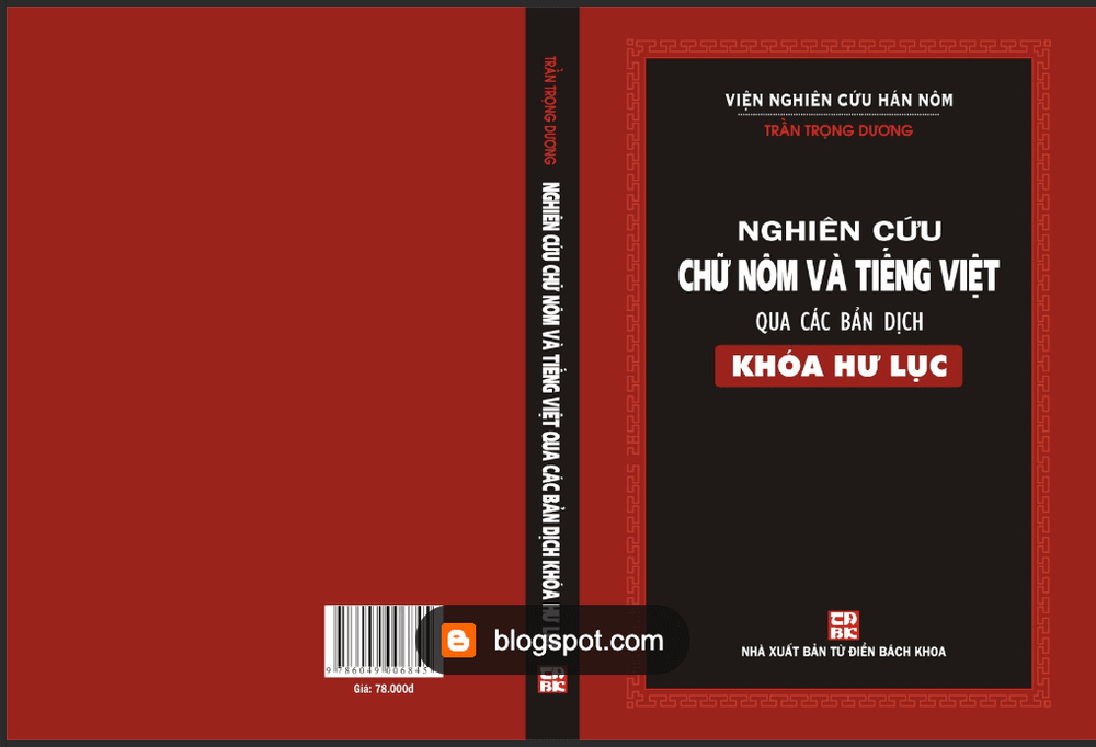 Research on Chữ Nôm and Vietnamese through the Translations of Khoá hư lục