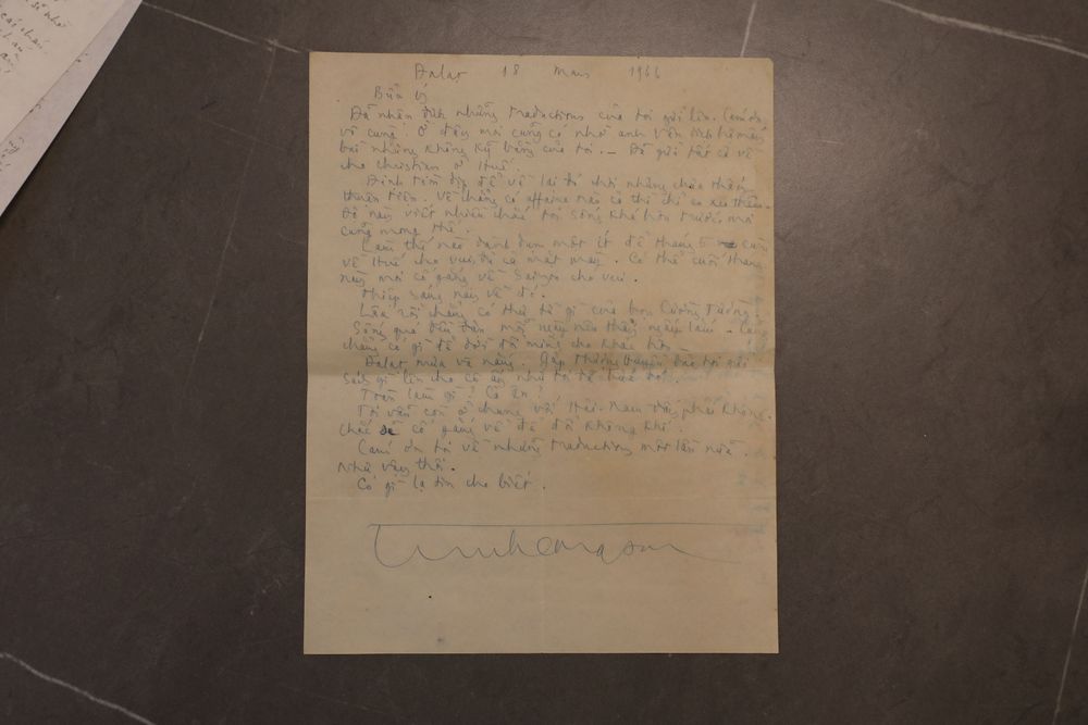 Thư Trịnh Công Sơn gửi Bửu Ý, 3.1966