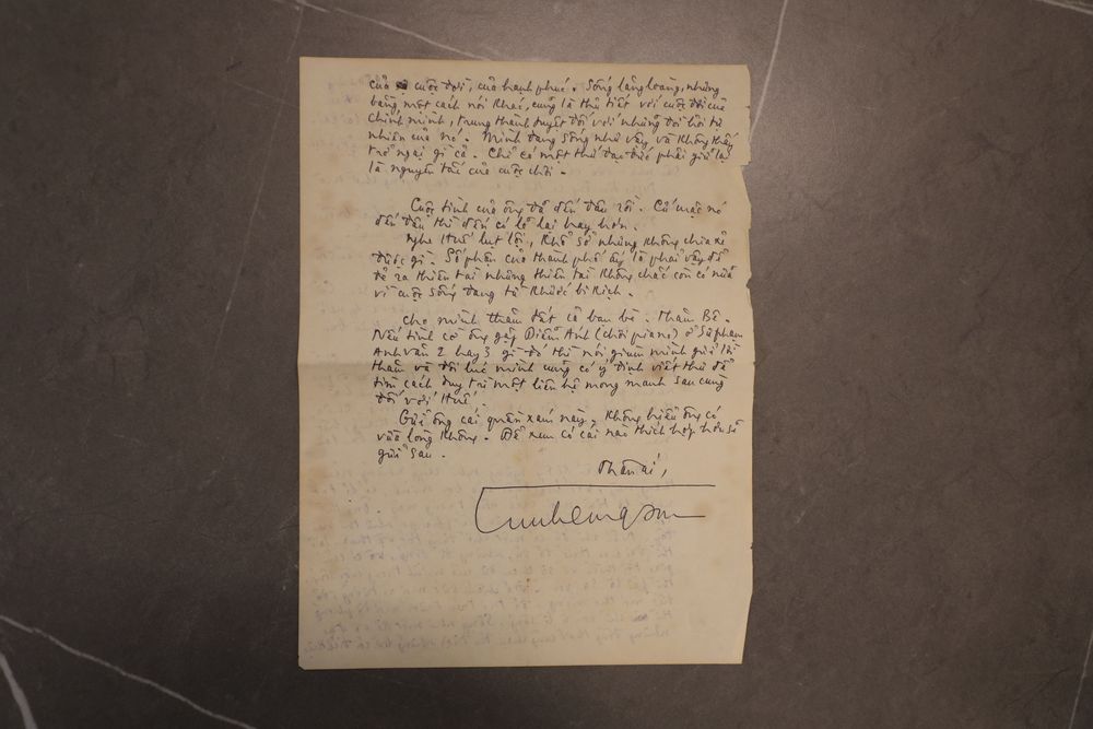 Thư Trịnh Công Sơn gửi Bửu Ý, 11.1980