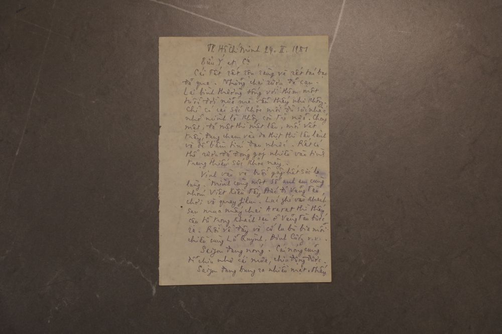 Thư Trịnh Công Sơn gửi Bửu Ý, 2.1981