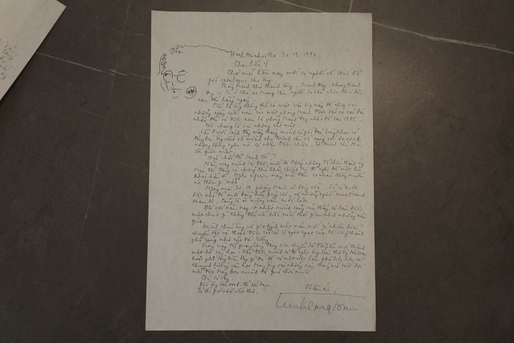 Thư Trịnh Công Sơn gửi Bửu Ý, 12.1990