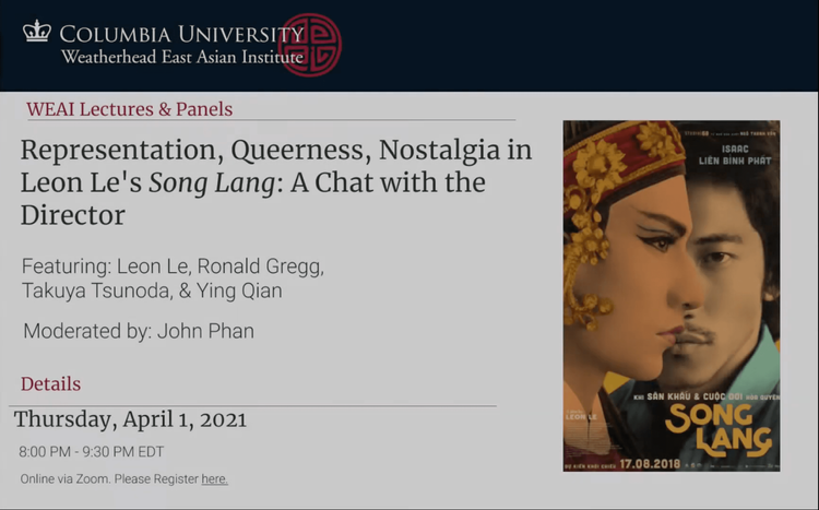 Việt Nam, Queer và Hoài niệm Trong "Song Lang" của Leon Le