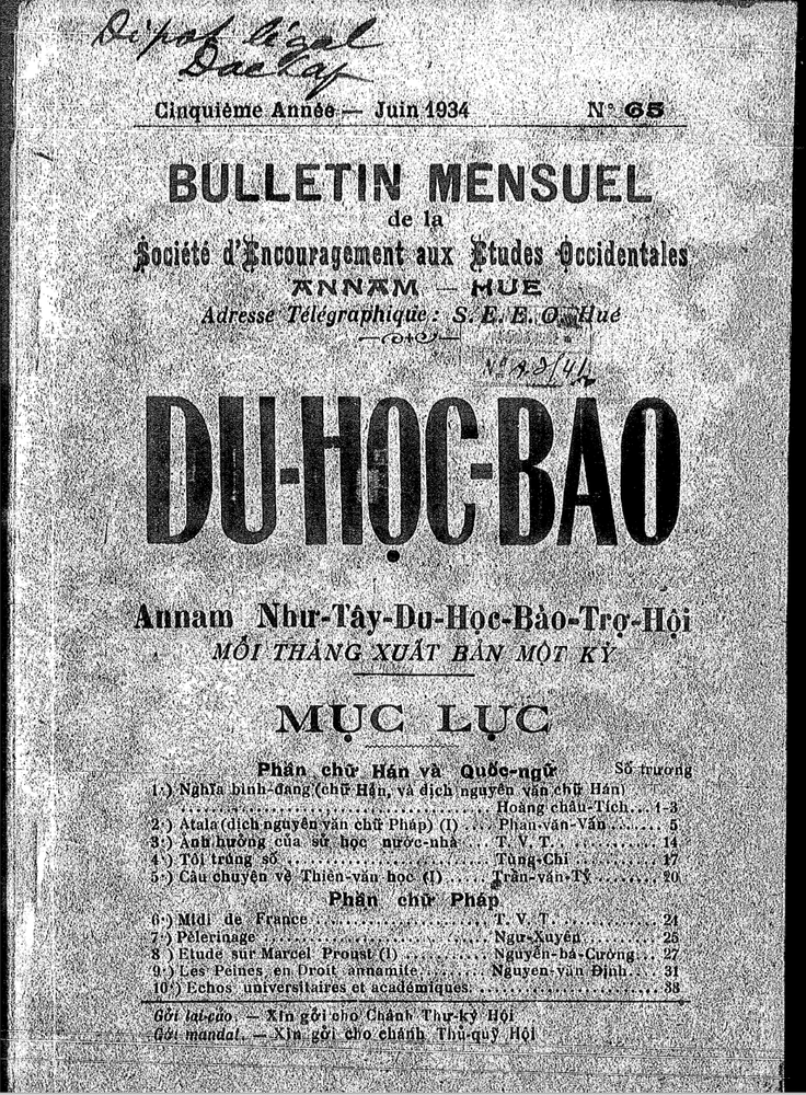 Du Học báo, số 65