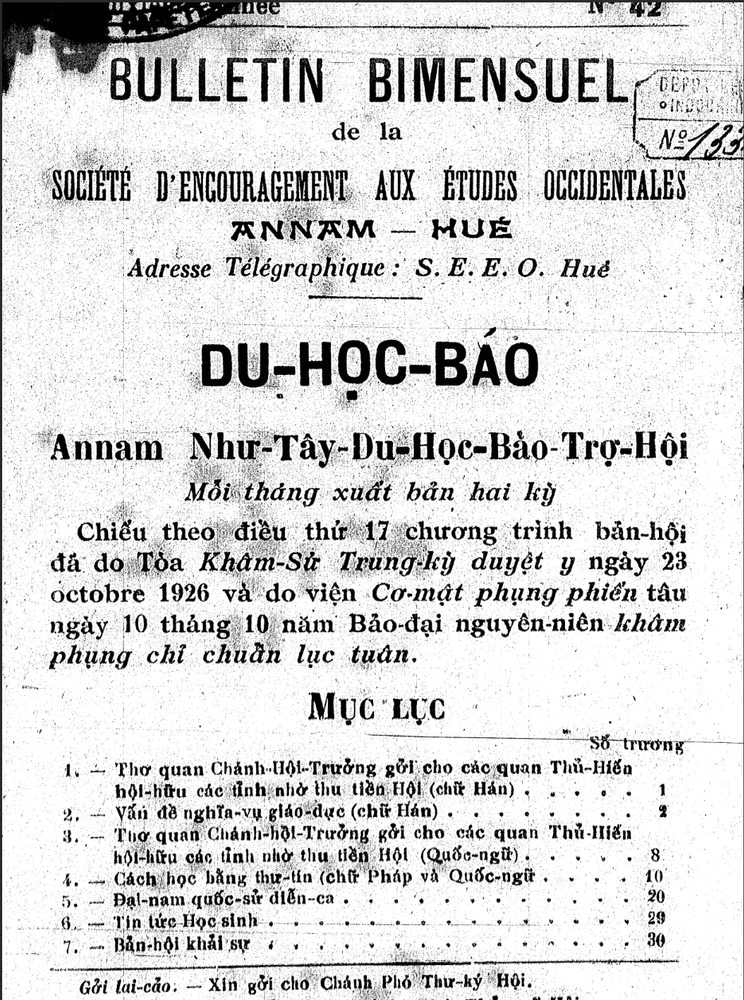 Du Học báo, số 42