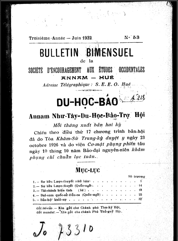 Du Học báo, số 53