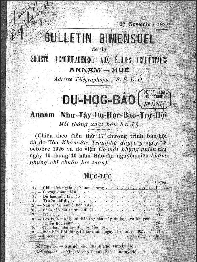 Du Học báo, số 7