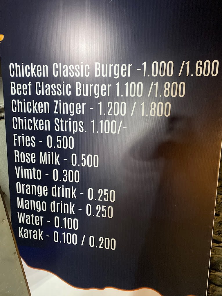 Menu Page 1