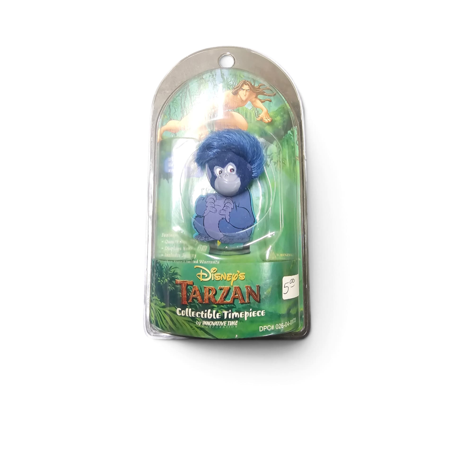 Disney's Tarzan Terk Collectible Timepiece Watch by Innovative Time NIP