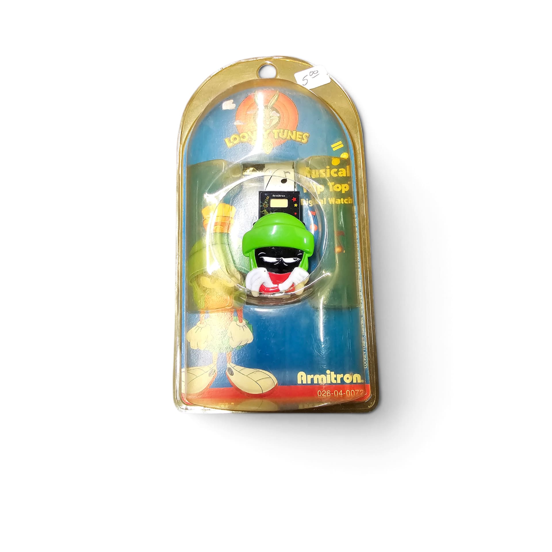 Armitron Marvin the Martian Musical Flip Top Digital Watch 1998 NIP