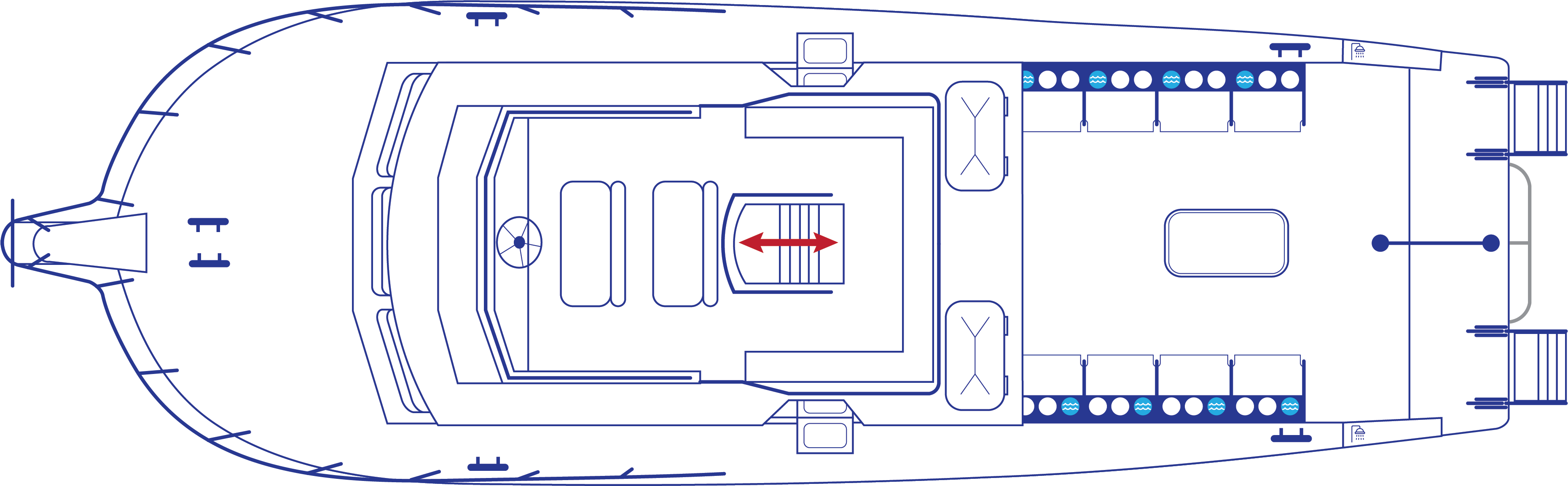 Newton Dive Boat - Upper Deck Aerial