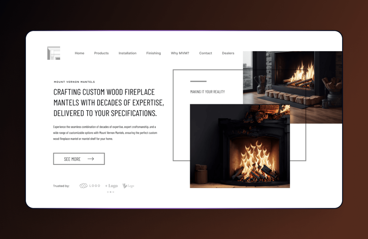 Mount Vernon Mantels