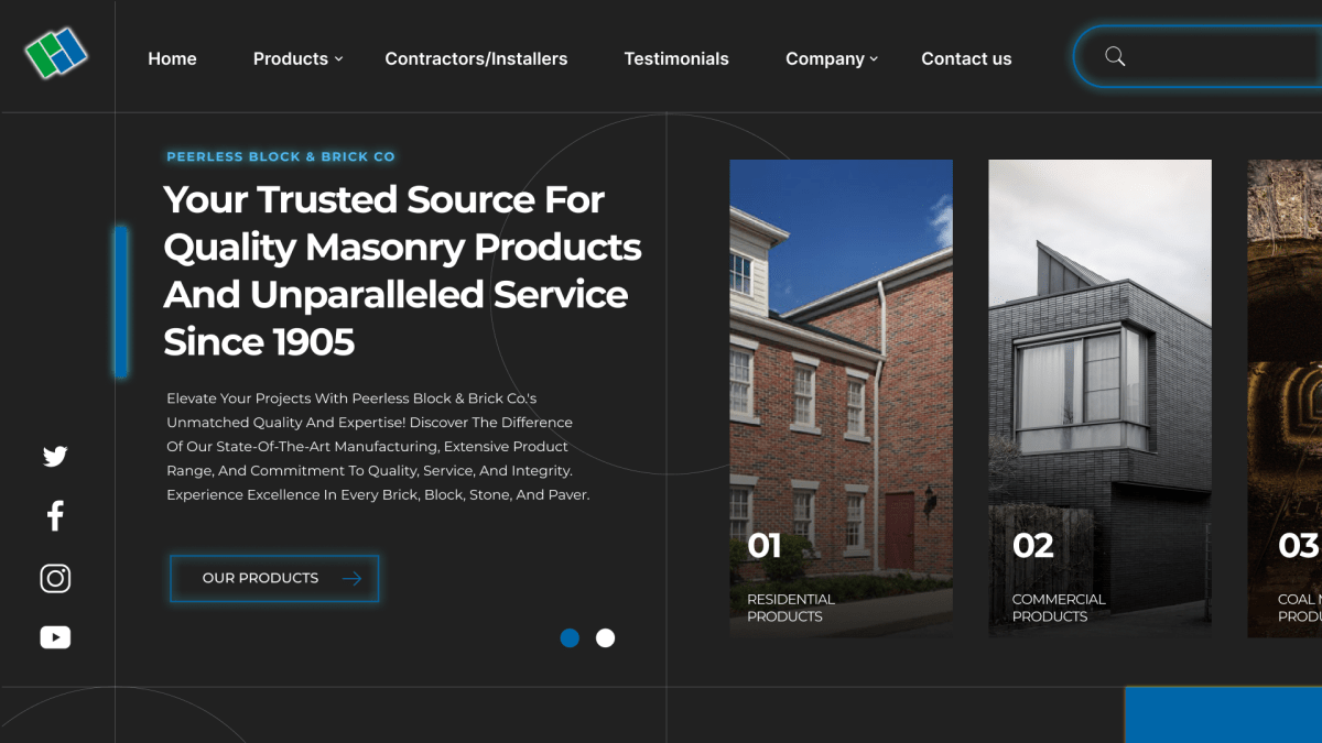 Peerless Block & Brick Co - Gallery Image 1