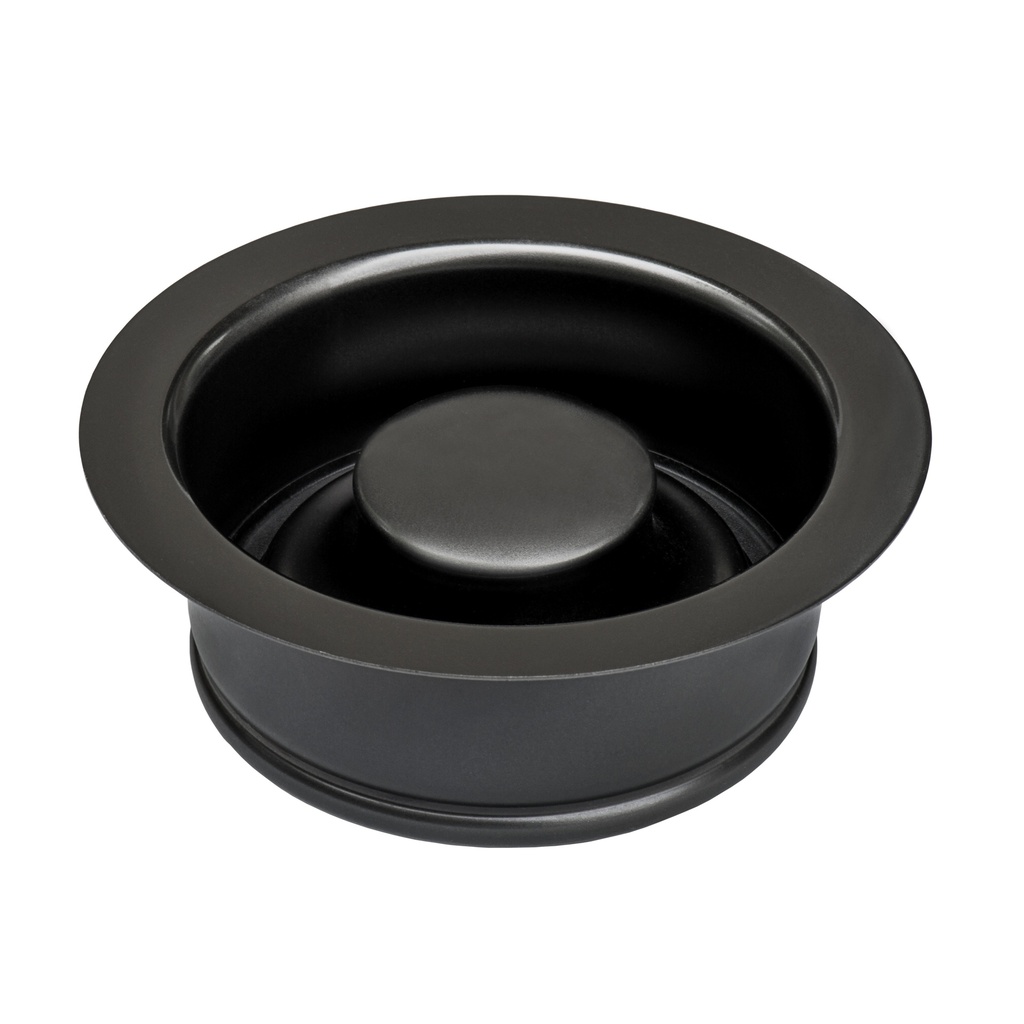 Garbage Disposal Flange for Kitchen Sinks - Gunmetal Black Stainless Steel - RVA1041BL view 1