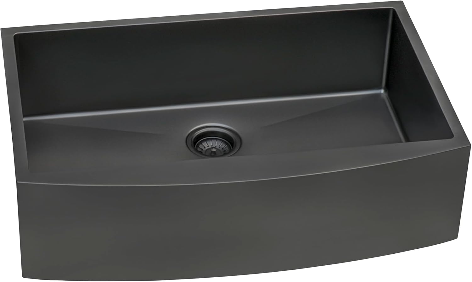 Kitchen Sink Strainer Drain Assembly - Gunmetal Black Stainless Steel - RVA1022BL view 4