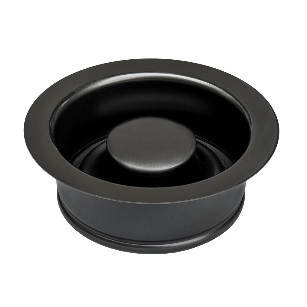 Garbage Disposal Flange for Kitchen Sinks - Gunmetal Black Stainless Steel - RVA1041BL view 2