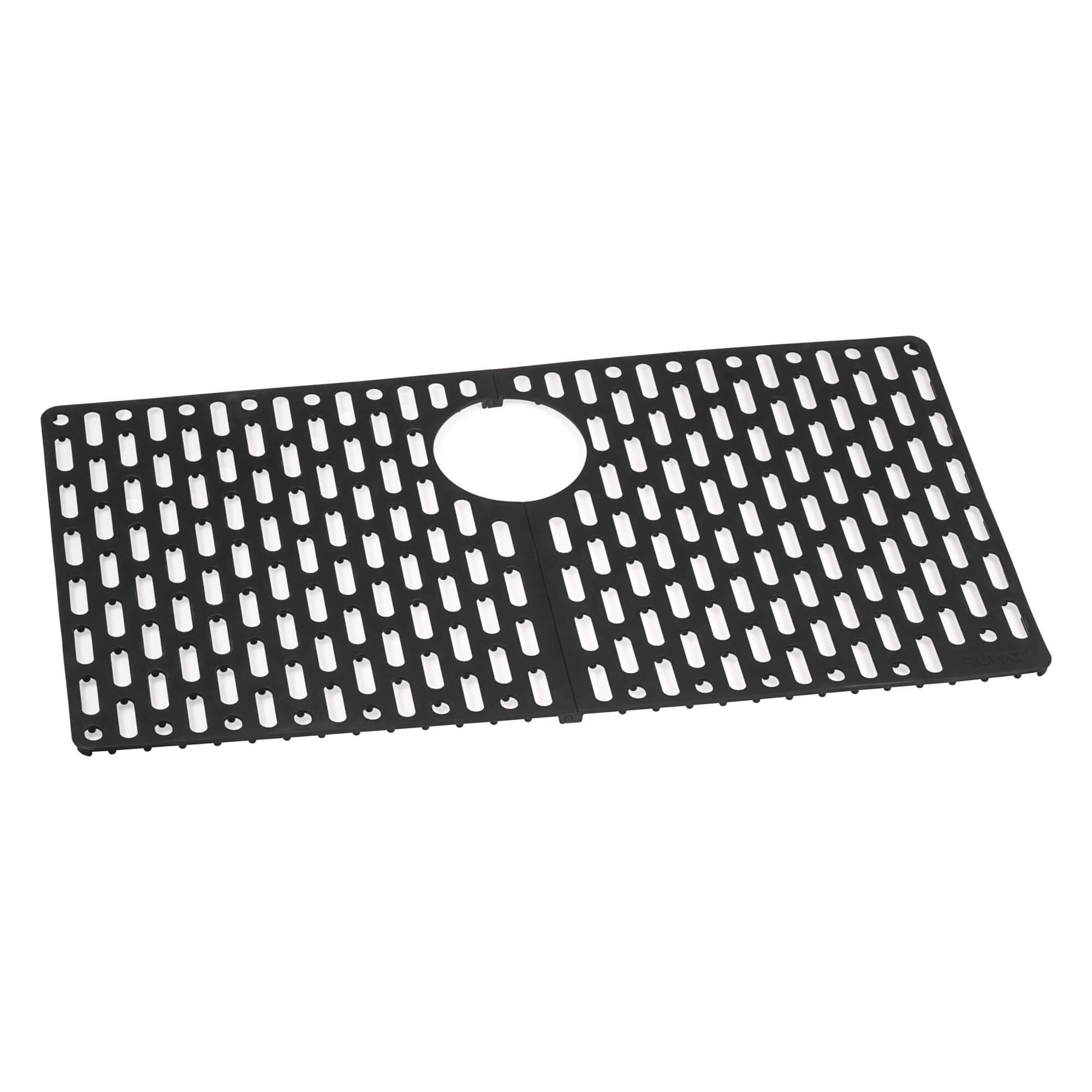 Ruvati Silicone Bottom Grid Sink Mat for RVG1080 and RVG2080 Sinks - Black – RVA41080BK view 1