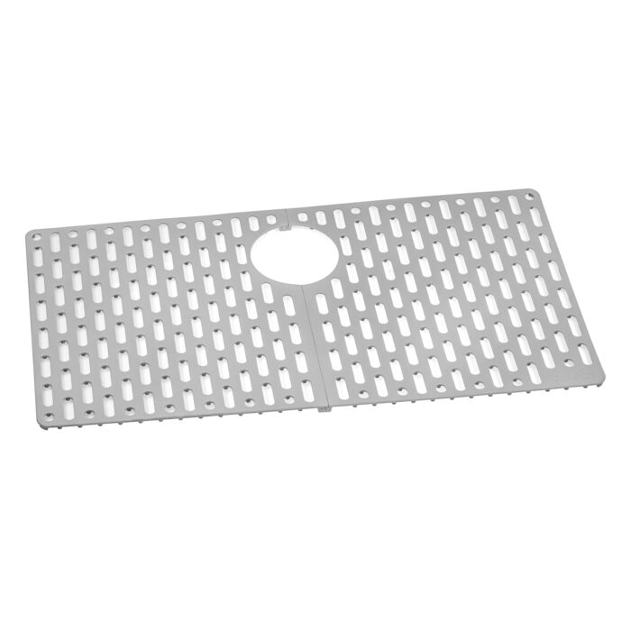 Ruvati Silicone Bottom Grid Sink Mat for RVG1080 and RVG2080 Sinks - Gray – RVA41080GR view 1