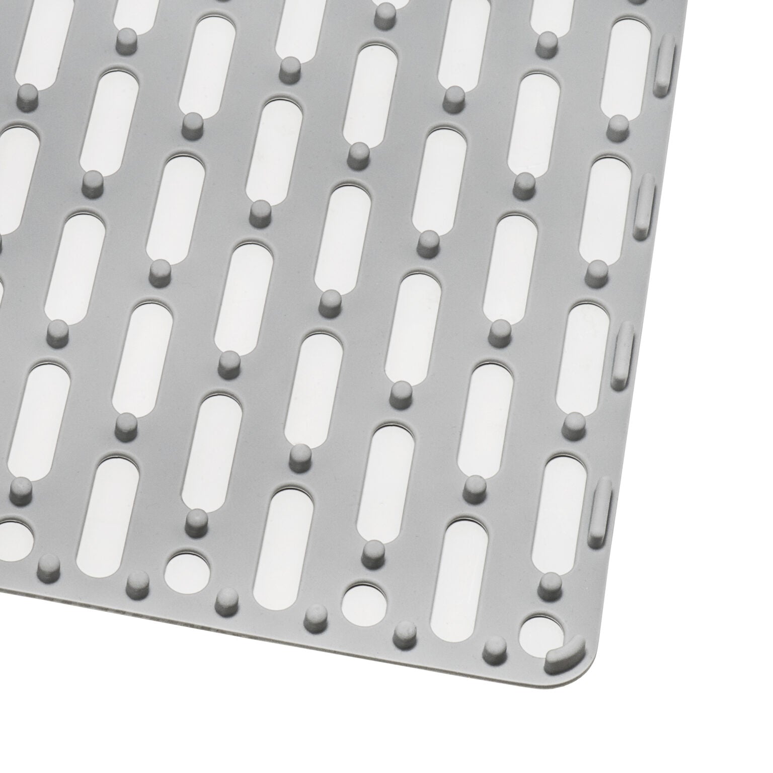 Ruvati Silicone Bottom Grid Sink Mat for RVG1080 and RVG2080 Sinks - Gray – RVA41080GR view 3