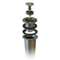 Push Pop-up Drain for Bathroom Sinks without Overflow - Stainless Steel Finish - RVA5103ST view 3