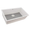 33-inch Granite Composite Workstation Undermount Kitchen Sink Single Bowl White - RVG2306WH view 5