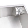 Glass Rinser and Sink Combo 30-inch Undermount 16 Gauge Stainless Steel Rounded Corners Kitchen Sink Single Bowl - RVH7533 view 4