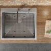 21 inch Drop-in Topmount Rounded 16 Gauge Stainless Steel Kitchen Sink Single Bowl - RVH8071 view 2