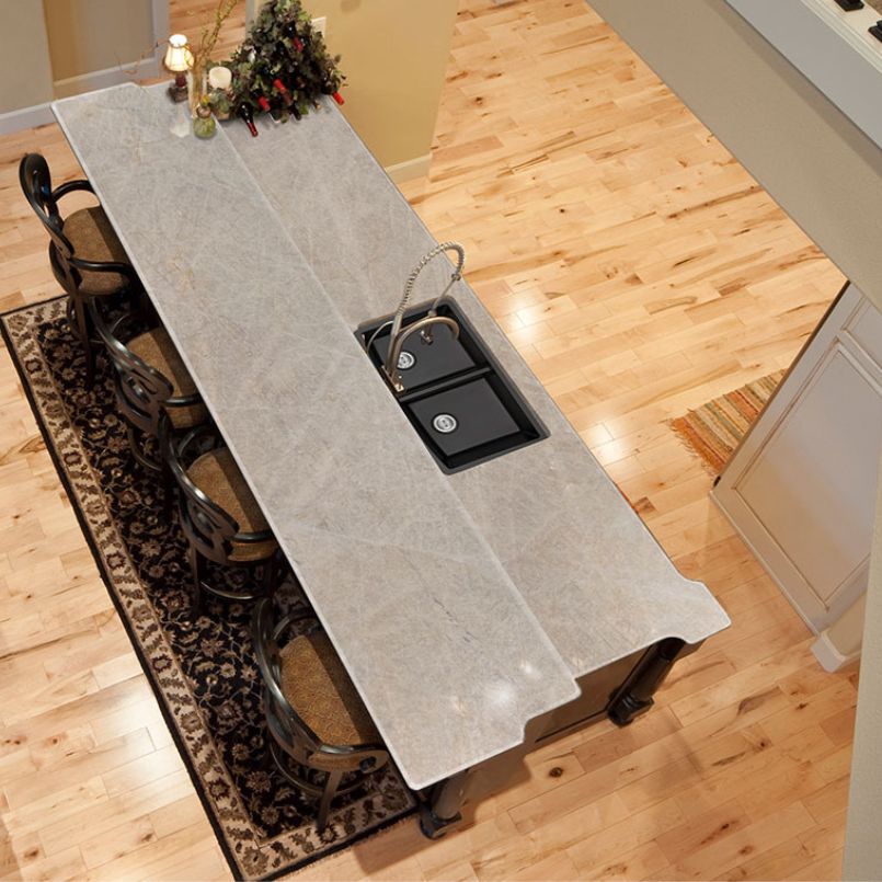 Black Quartz Double Bowl Sink 50/50-3219 view 2