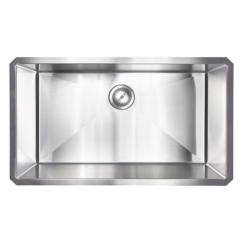 Single Bowl Handcrafted Sink 3219 view 1