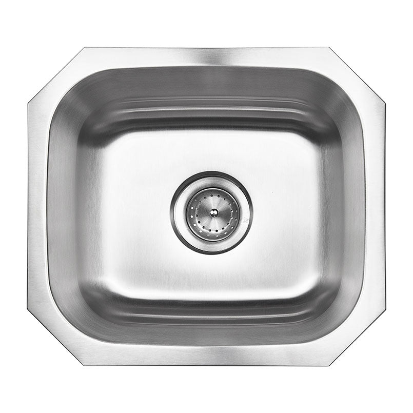 Single Bowl Sink 1618 view 1