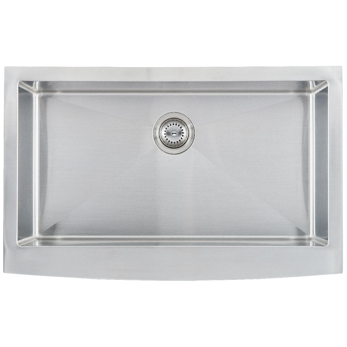 Single Bowl Handcrafted Farmhouse With Apron Sink 3321 view 1
