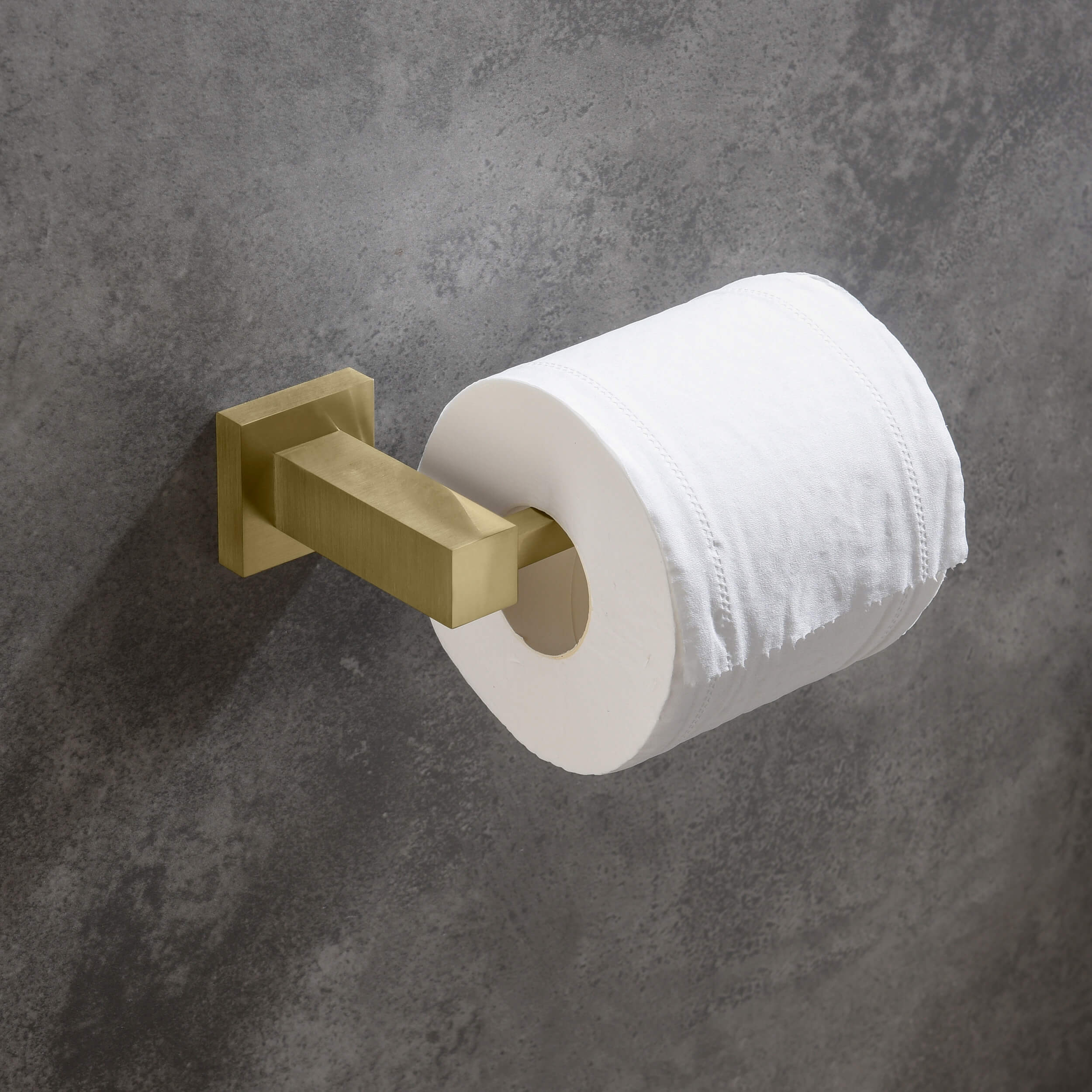 Cube 2-Piece Bathroom Hardware Set - C-KBA15-2-2 view 2