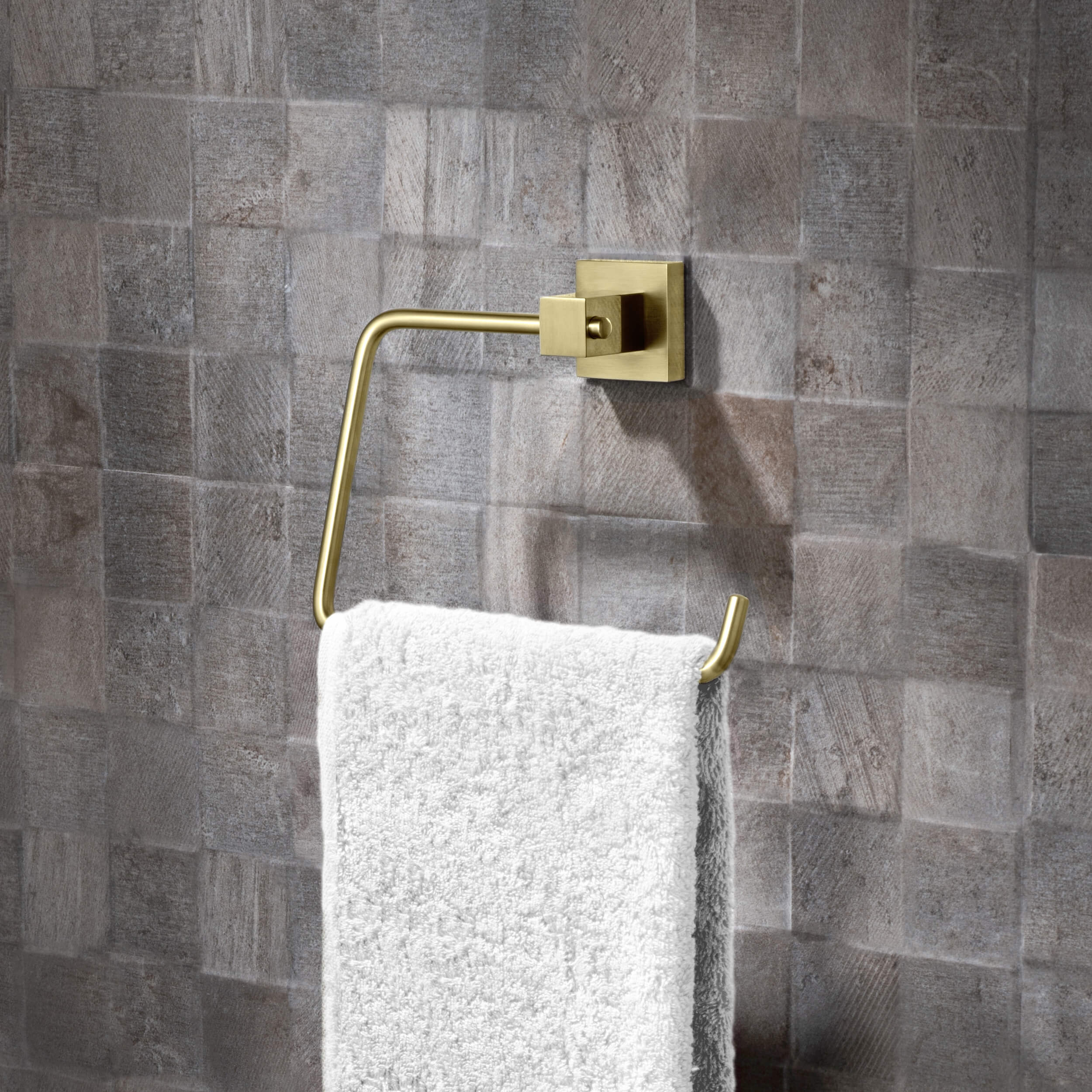 Cube 4-Piece Bathroom Hardware Set - C-KBA15-4-2 view 3