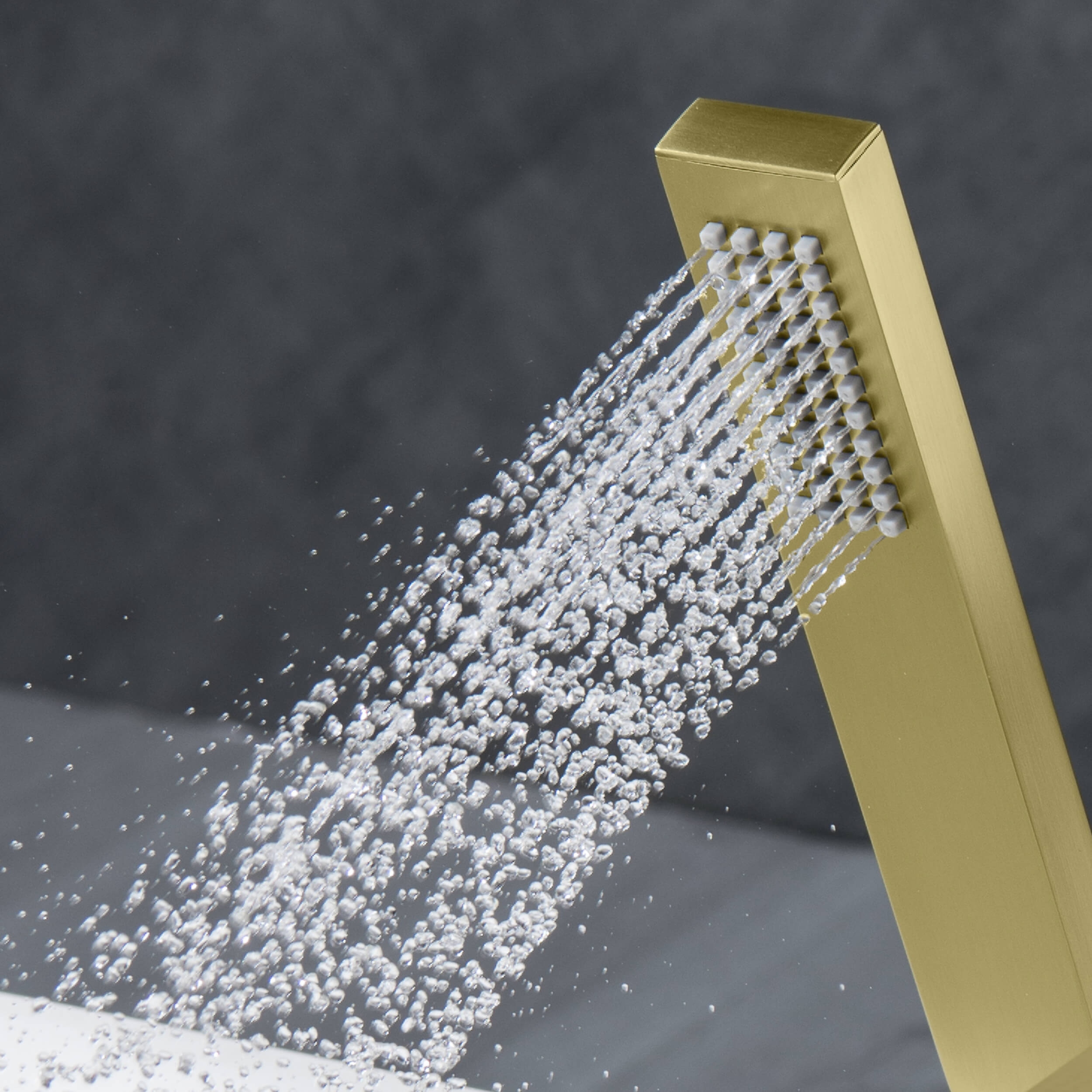 Cube Metal Handheld Shower Head HS103 view 3