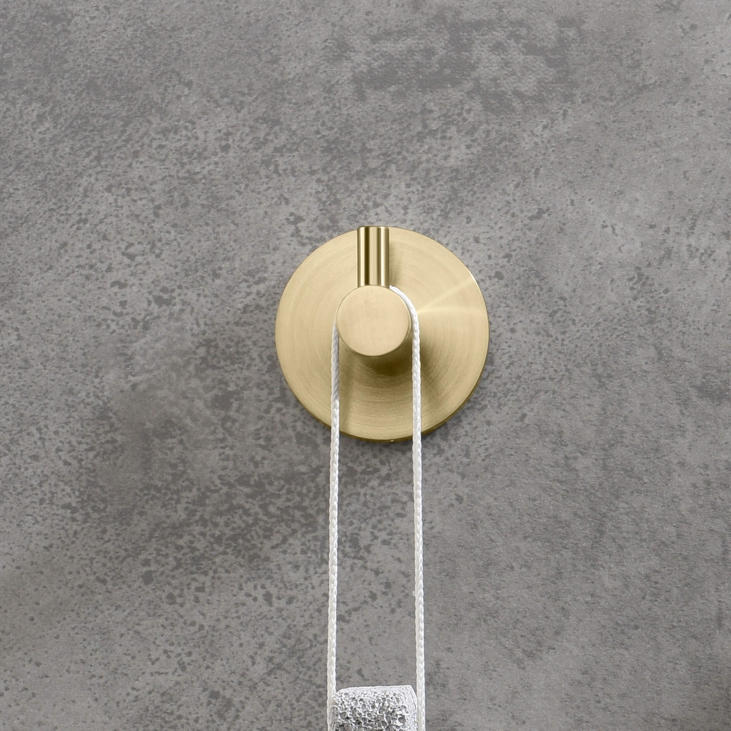 Circular Bathroom Towel & Robe Hook 2-Piece - KBA1401-2PC view 4