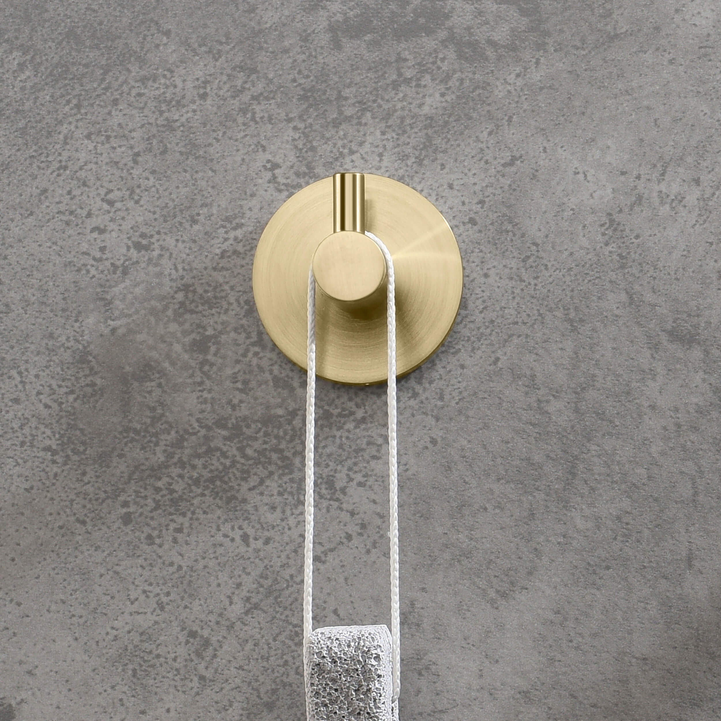 Circular Bathroom Towel & Robe Hook - KBA1401 view 4