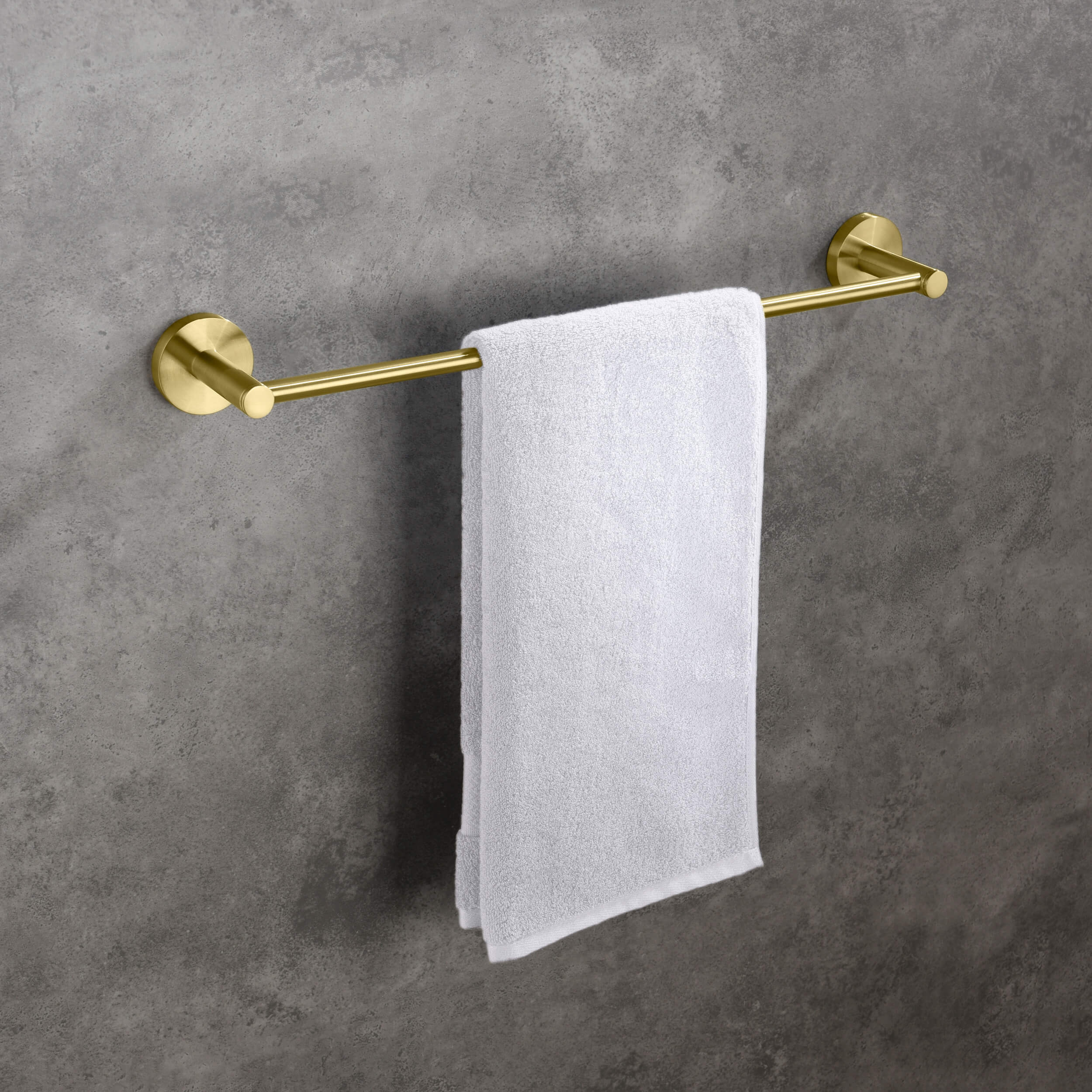 Circular Bathroom 18" Towel Bar KBA1407 view 4