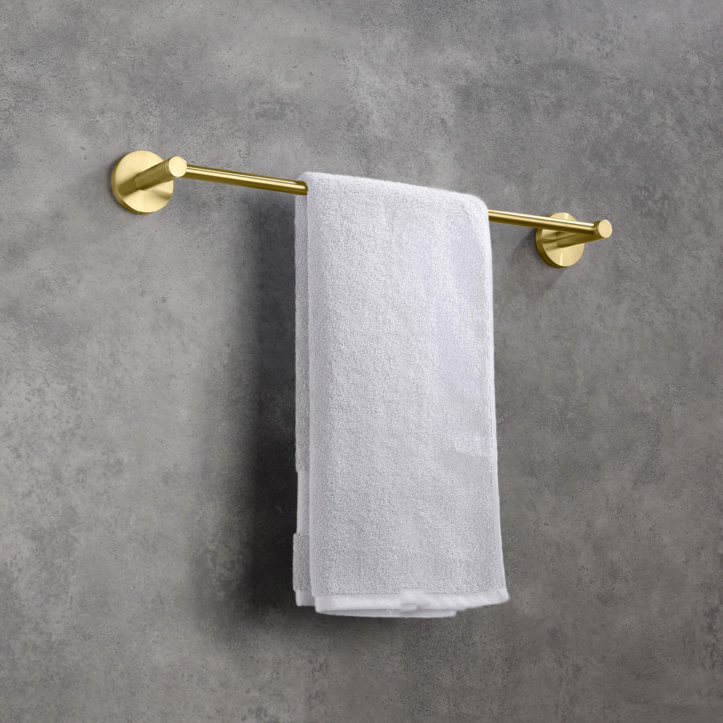 Circular Bathroom 18" Towel Bar KBA1407 view 2